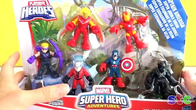 Playskool Marvel Super Hero Adventures Escuadron de la Selva