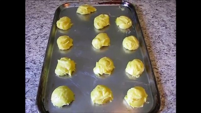 How To Make Cream Puffs with Delicious Homemade Vanilla Custard Filling