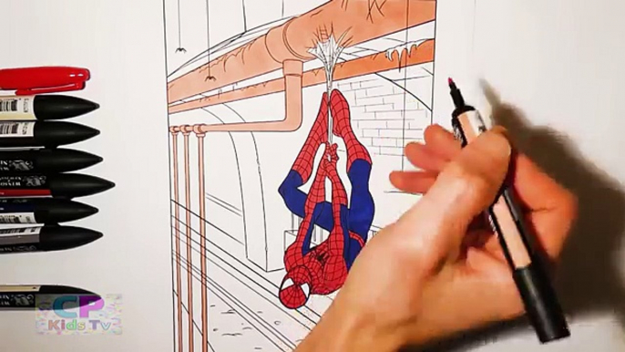 Spiderman Coloring Pages Part 5 , Spiderman Coloring Pages Fun , Coloring Pages Kids Tv