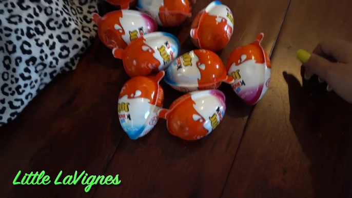 KINDER JOY CHOCOLATE EASTER EGG HUNT SURPRISE EGGS for kids playtime fun! ~ Little LaVignes