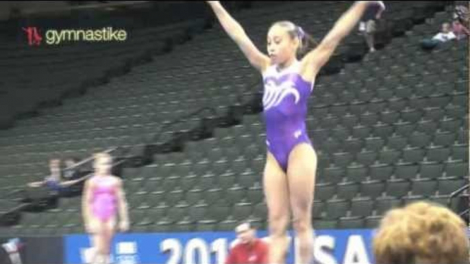 Katelyn Ohashi Podium Training WOGA Visa Championships 2011