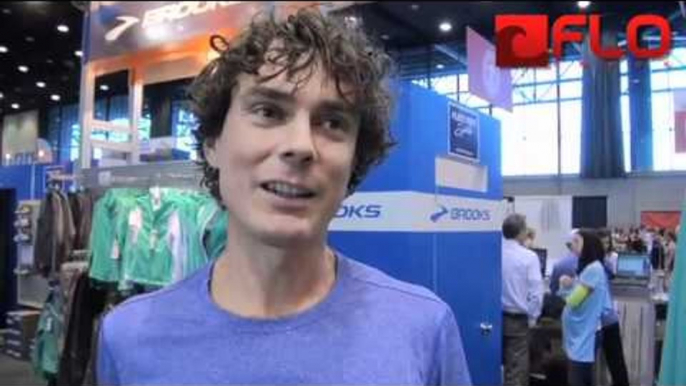 Scott Jurek ready for 24 hour run on the track