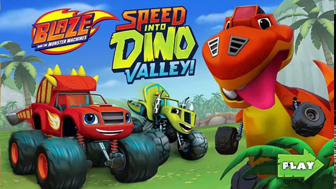 Blaze and the Monster Machines: Speed Into Dino Valley | Help Blaze save Zeg By Nick Jr.