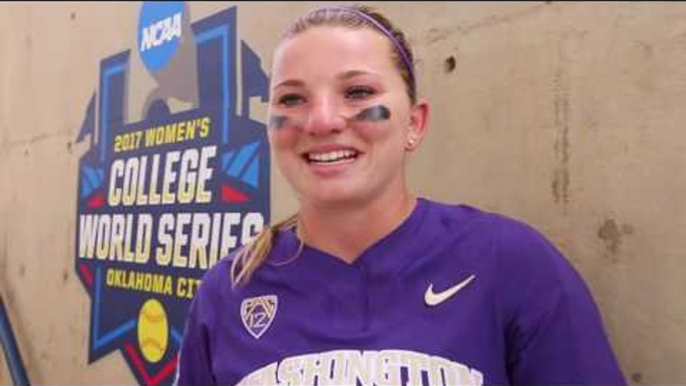 Washington Softball Player Casey Stangel Leaves A Message For Future Huskies