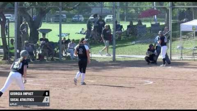 2017 So Cal A's Invitational: Georgia Impact vs So Cal Athletics