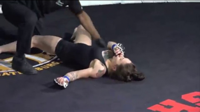 Warfare MMA 15: LaNeisha Vinson Scores Vicious Knockout