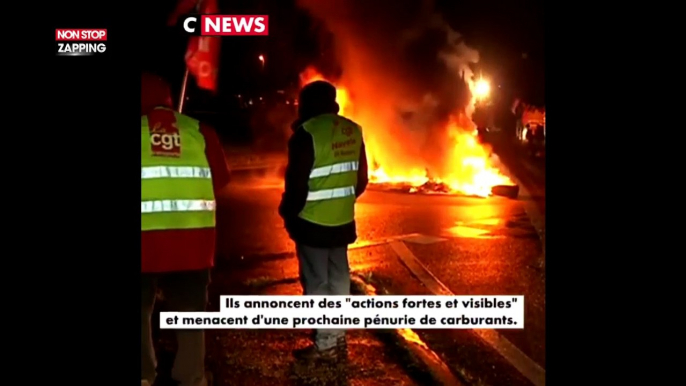 Les routiers protestent contre la loi Travail, plusieurs dépôts de carburants bloqués (Vidéo)