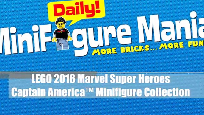 LEGO Captain America™ 2016 Marvel Super Heroes Minifigure Complete Collection