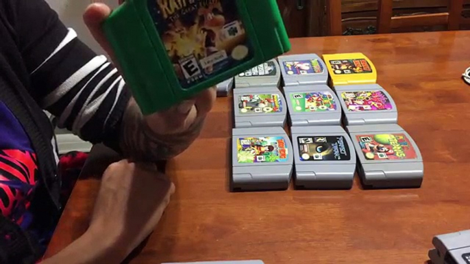 Mi colección de juegos de Nintendo 64