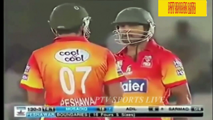 Musadiq Malik amazing hitting in a domestic t20 match