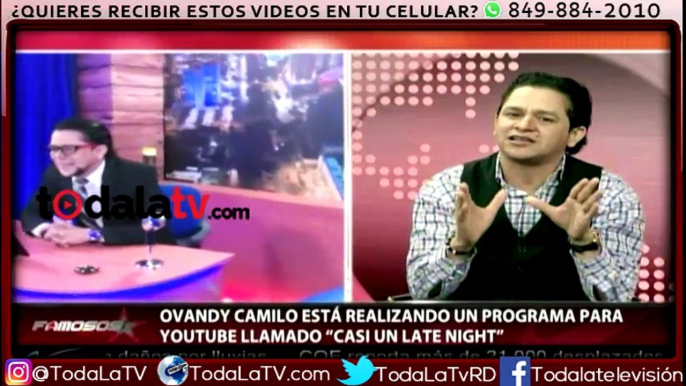 Ovandy Camilo explica porque no lleva su proyecto Casi Un Late Night ala tv local-Famosos Inside-Video