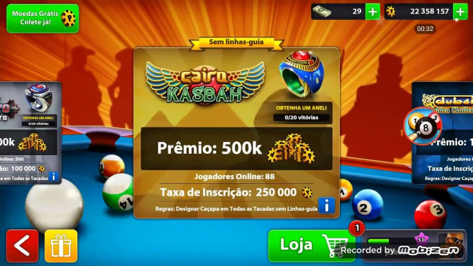 8 BALL POOL LINHA TAMANHO 15 + LINHA EM TODAS AS MESAS 3.7.1 (NO ROOT) LINK NA DESCRIÇÃO !