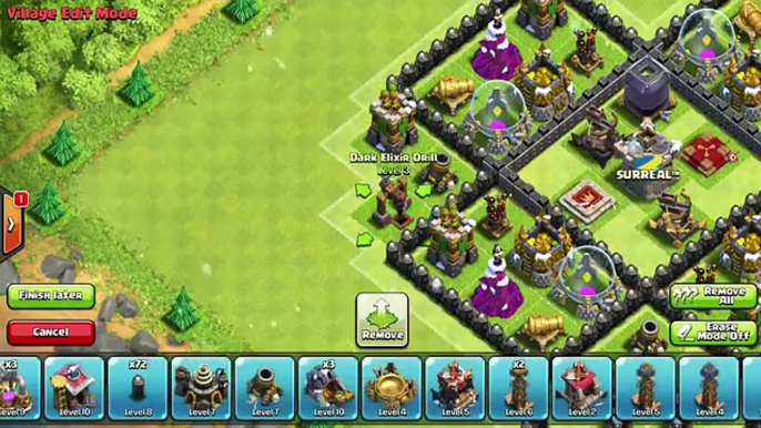 Clash of Clans - Town Hall 9 (TH9) Farming Base - Anti BARCH - 4 Mortars