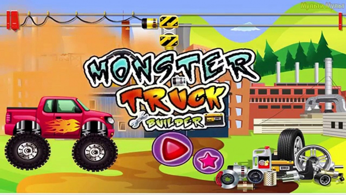 Monster Truck Fory - Car Service for Kids - Dream Cars & Truck Fory Repair Shop for Childrens