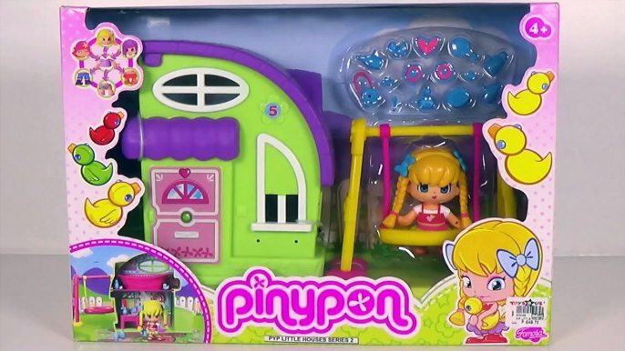 Pinypon Little Doll House with Swing Playset - Famosa Dollhouses - Toy Unboxing and Play Review