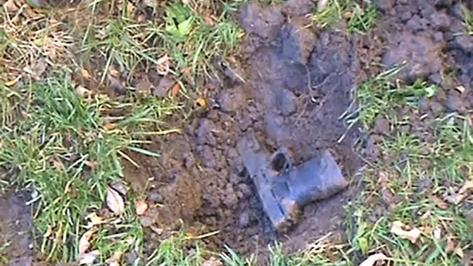 Glock 21 Buried 2 years then 500rd test fire