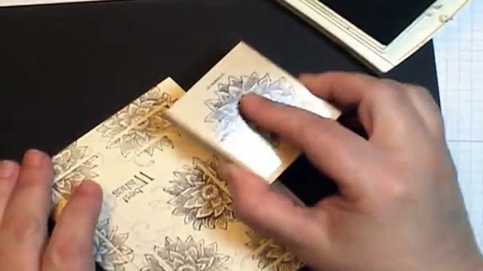 Easy Triple Time Stamping Technique Card