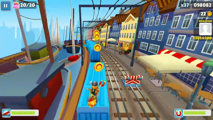 Subway Surfers Copenhagen: Freya (Viking Outfit) Freestyler Gameplay (Landscape Mode)