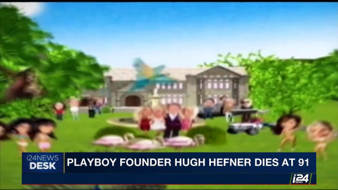 i24NEWS DESK | Playboy founder Hugh Hefner dies at 91 | Thursday, September 28th 2017