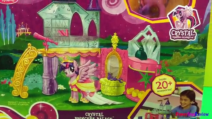 MLP My Little Pony Princess Crystal Palace with Princess Twilight Sparkle Friendship is Magic