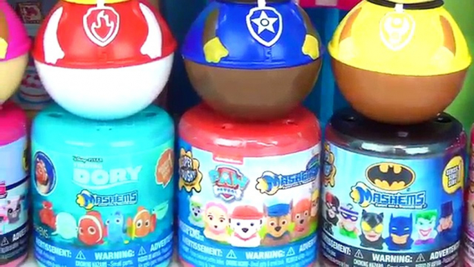 Nickelodeon PAW PATROL Weebles, Full Set, Chase, Skye, Marshall, FASHEMS, MASHEMS Squishy Toy / TUYC