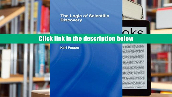 [PDF] The Logic of Scientific Discovery (Routledge Classics) READ ONLINE