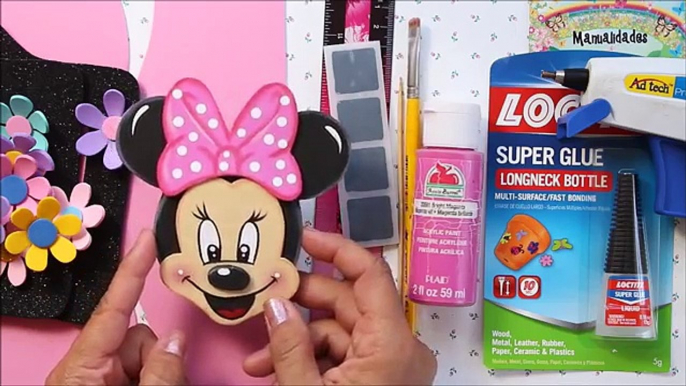 BOLSITAS DE MINNIE MOUSE PARA DULCEROS O PARA BOLSA DE MANO PARA NIÑAS