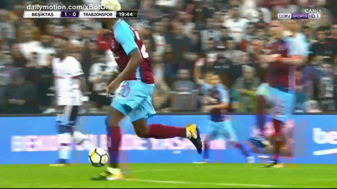 Olcay Sahan Goal HD - Besiktas 1 - 1 Trabzonspor - 01.10.2017 (Full Replay)