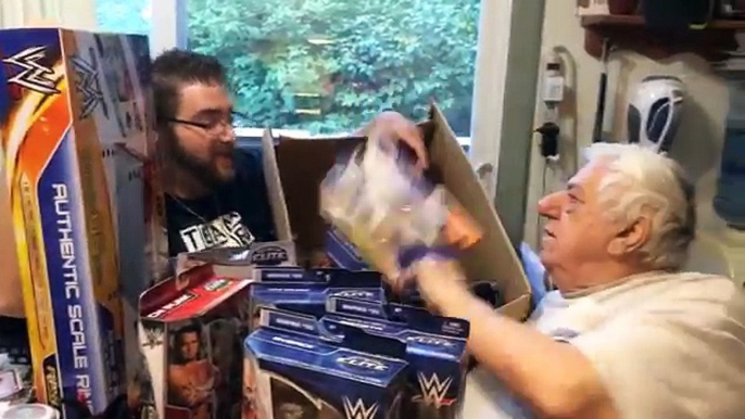 Grims Toy Show ep 987: BIRTHDAY BURGLARY! WWE Mattel Wrestling Figure FAN MAIL stolen!