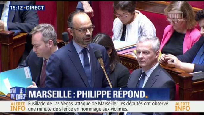 Attaque de Marseille: Edouard Philippe salue "le sang-froid" des soldats de l'opération Sentinelle