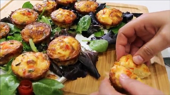 طورطيات صغيرة شهية الشيف نادية | mini tortillas recette