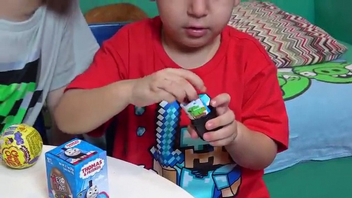 Peppa Pig Trem Thomas Ovos Surpresas - Paulinho e Toquinho Brinquedos Infantil