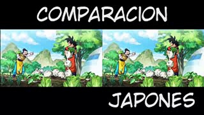 Dragon Ball Super Opening - Latino Vs Japones  Comparación  Cartoon Network Vs Fuji Tv