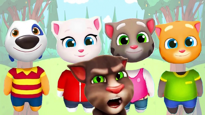 New Wrong Heads Talking Tom Angela, Ginger and Hank Nursery and baby Song