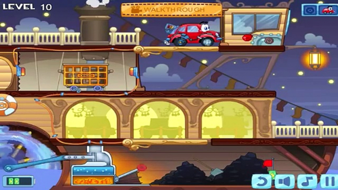 КРАСНАЯ МАШИНКА ВИЛЛИ и Машина ВРЕМЕНИ - Мультик ИГРА для детей. RED CAR WHEELY