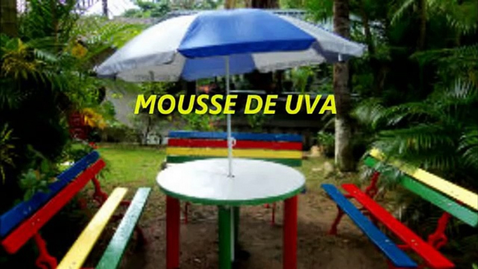 RECEITA MOUSSE DE UVA FÁCIL DE FAZER