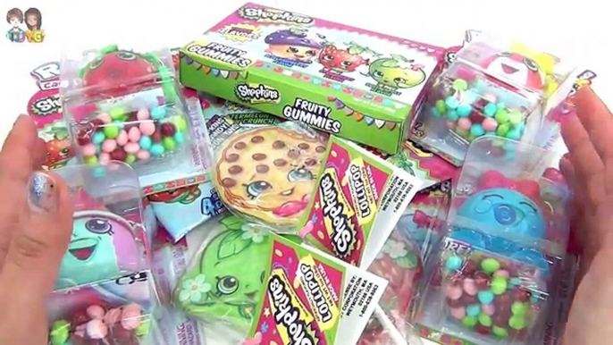 SHOPKINS CANDIES! Radz, Lollipop, Bonbons, Pop Crunch with Season 1 Shopkin / TUYC