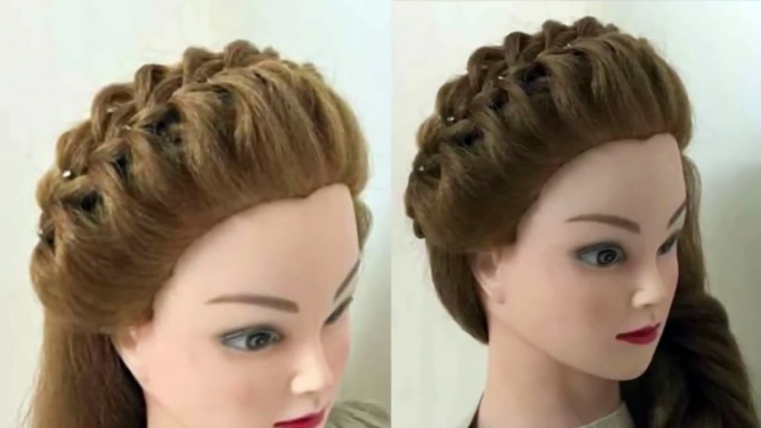 3 Easy & Beautiful Hairstyles with puff