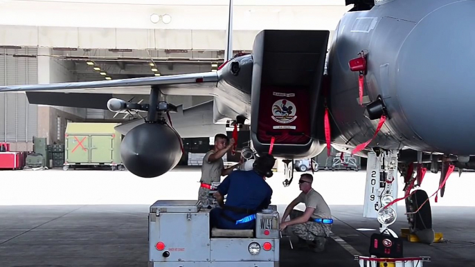 F-15 Eagle Live Munitions Load • Missiles & Bullets