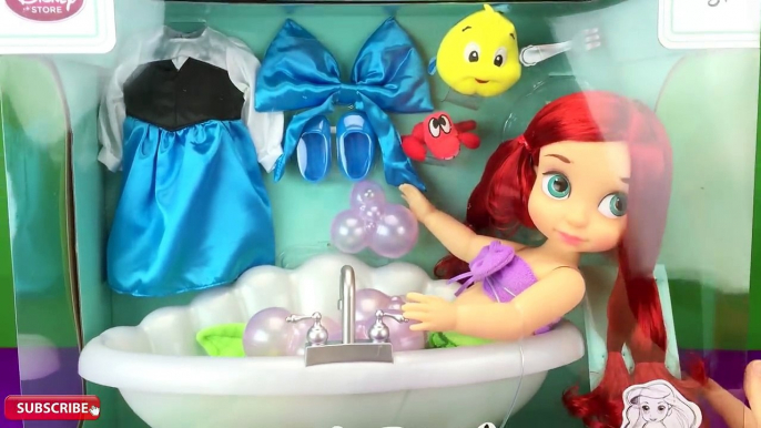 Little Mermaid Princess Ariel Disney Animators Deluxe Gift Set Doll Toy Fun Fory