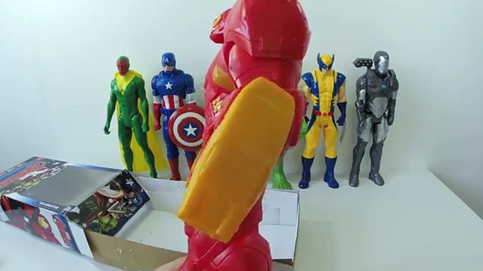 Coleção Marvel de Bonecos : Os Vingadores ou Avengers - Brinquedos