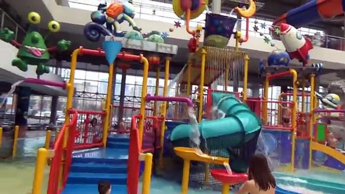 Едем в Аквапарк Терминал плаваем в бассейнах Have fun in Aquapark Terminal