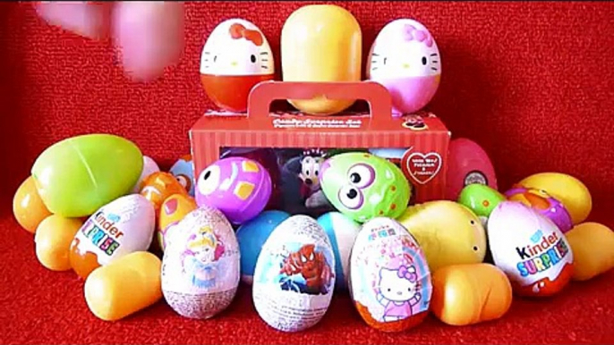 30 Surprise eggs Ну, погоди! Маша и Медведь Kinder Surprise Frozen Dora the Explorer Angry Birds