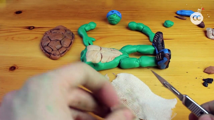 LEONARDO (TMNT) – Polymer Clay Tutorial