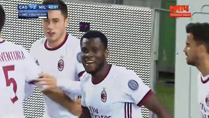 Franck Kessie Goal HD - Cagliari	1-2	AC Milan 21.01.2018