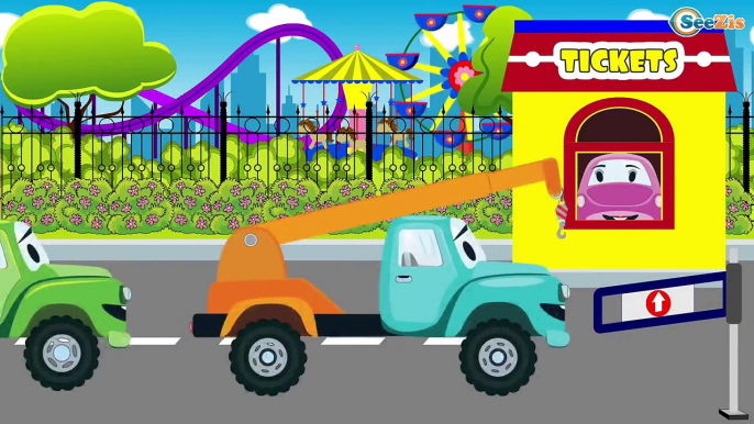 The Monster Truck Adventures. Vehicles Kids Cartoon. Cars & Trucks Cartoons