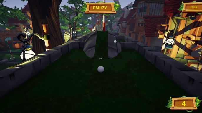 VANOSS FIRST MINI GOLF GAME! - Golf It Funny Moments