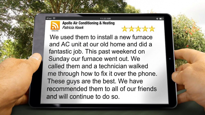 Corona Best Heating and Cooling – Apollo Air Conditioning & Heating Marvelous Five Star Revie...