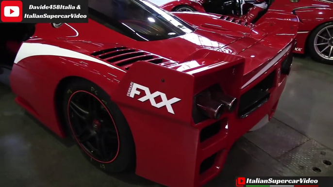 Ferrari FXX Evoluzione and its SCREAMING V12 engine!!! - Motor Show Bologna