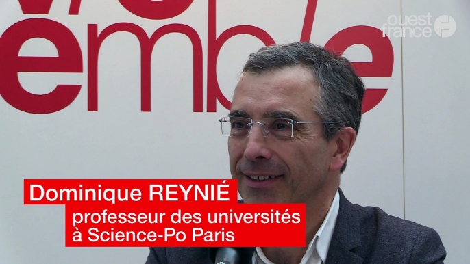 Assises du Vivre Ensemble 2018. Dominique REYNIÉ, professeur des universités à Science-Po Paris